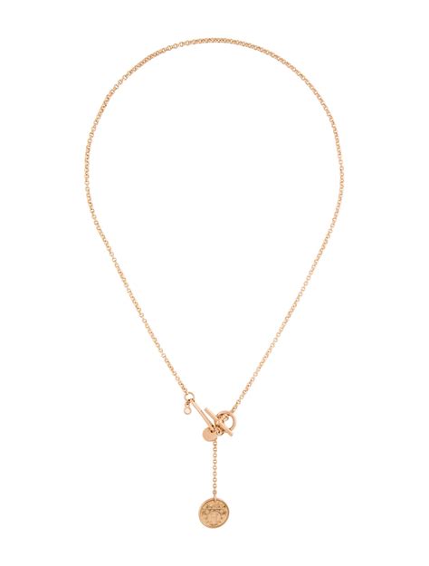 hermes ex libris necklace|18K Diamond Ex.